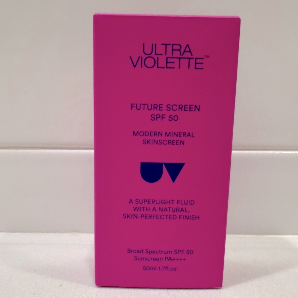 NIB Ultra Violette Future Screen Mineral Tinted Sunscreen